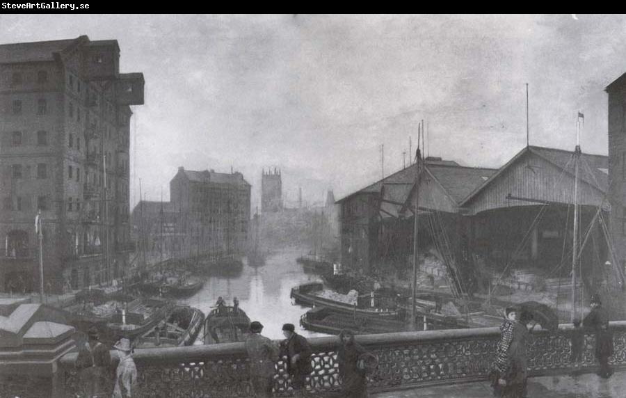 Atkinson Grimshaw Leeds Bridge